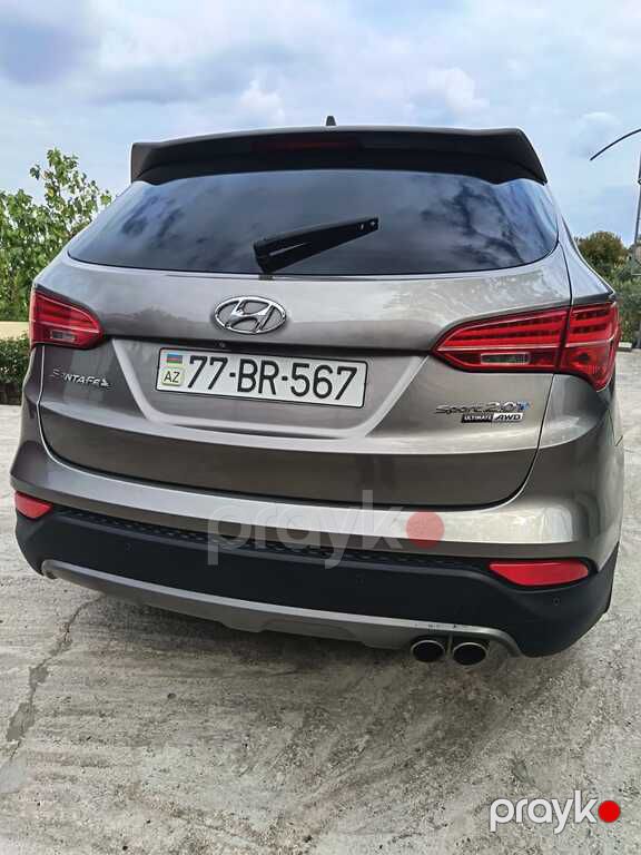 Hyundai Santa Fe, 2.0 L, 2016 il, 339 572 km — Avtomobillər, Cəlilabad (2)