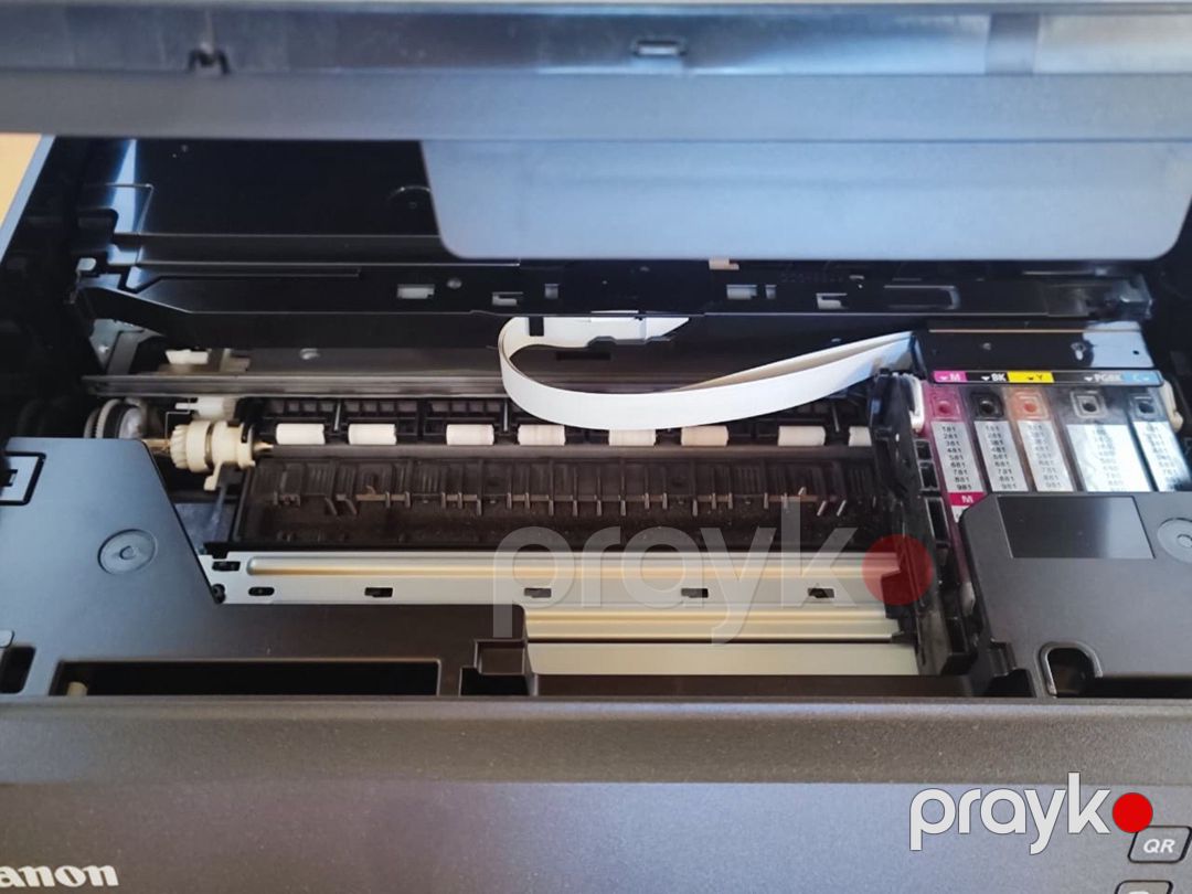 Canon TS6340a Çoxfunksiyalı Printer + Doldurulan Kartriclər və Rənglər — Ofis texnikası və istehlak malları, Qəbələ (7)