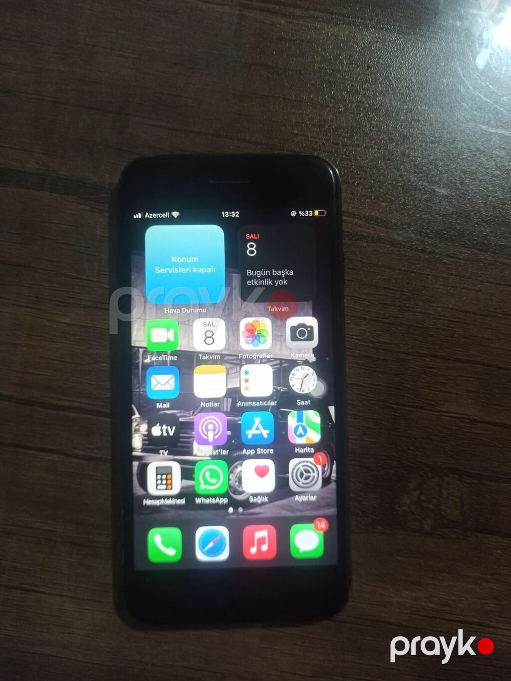 IPhone 7, Qara, Barmaq izi — Apple iPhone, Bakı (2)