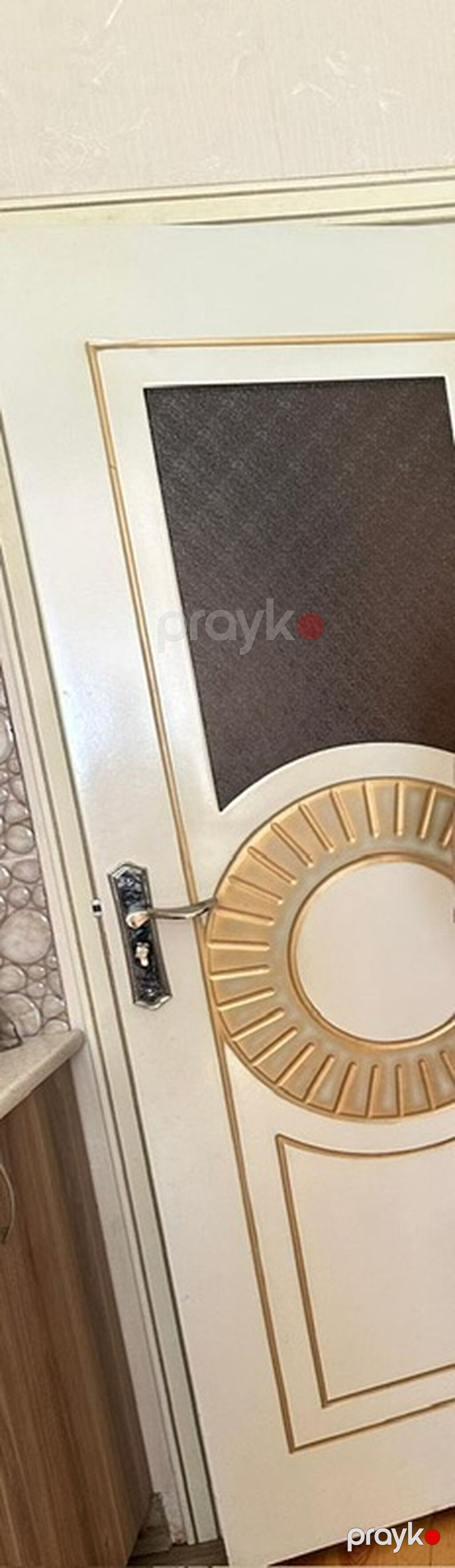 Məhsul: Otaq qapısı - Material: MDF/taxta əsaslı panel - Rəng: krem — Pəncərələr, qapılar, balkonlar, Masazır (3)