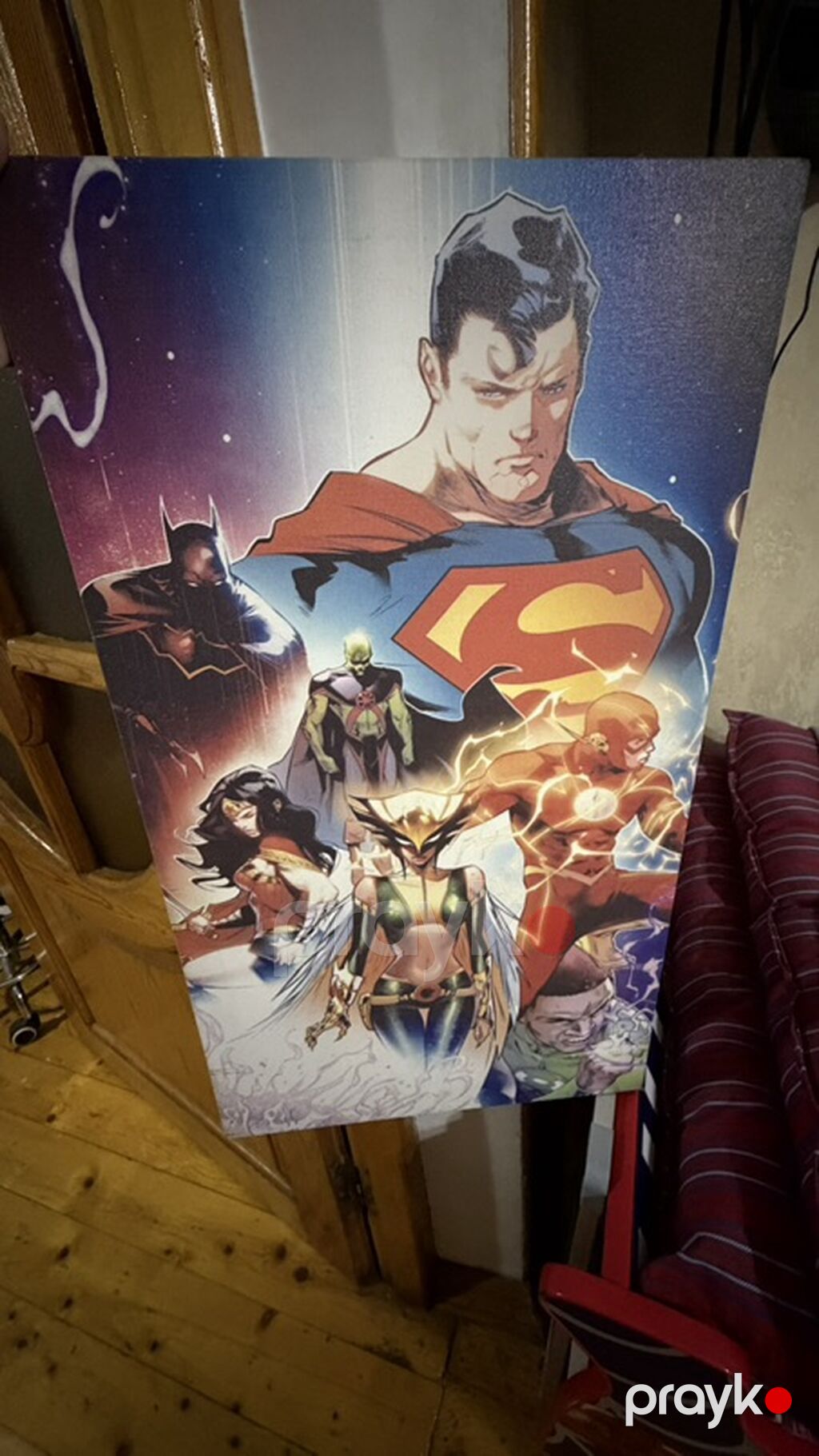 DC Comics temalı divar şəkilləri – 2 ədəd - Mövzu: superqəhrəman — Şəkillər, plakatlular və çərçivələr, Masazır (2)