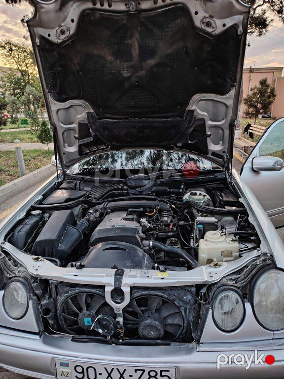 Mercedes E 230, 2.3 L, 1995 il, 470 000 km — Avtomobillər, Bakı (8)