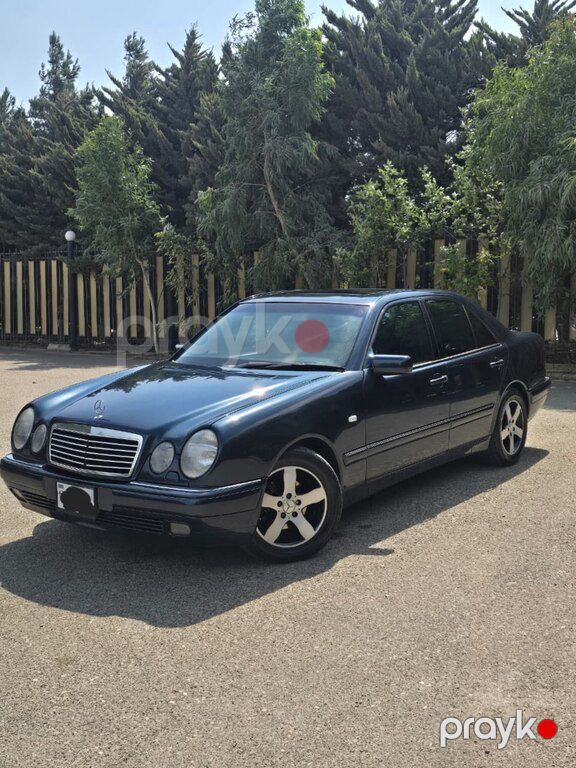 Mercedes E 200, 2.0 L, 1999 il, 350 000 km — Avtomobillər, Bakı (5)