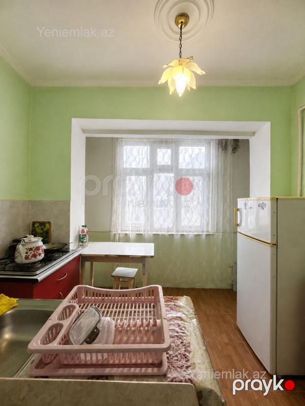 Satılır 2 otaqlı Bina evi menzil (Köhnə tikili), 65 m², Yasamal rayonu — Mənzil, Bakı (6)