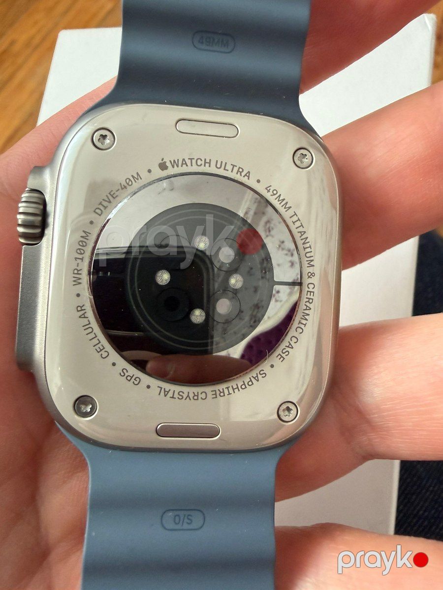 Apple Watch Ultra 3 Natural — Ağıllı saatlar və biləkliklər, Bakı (2)