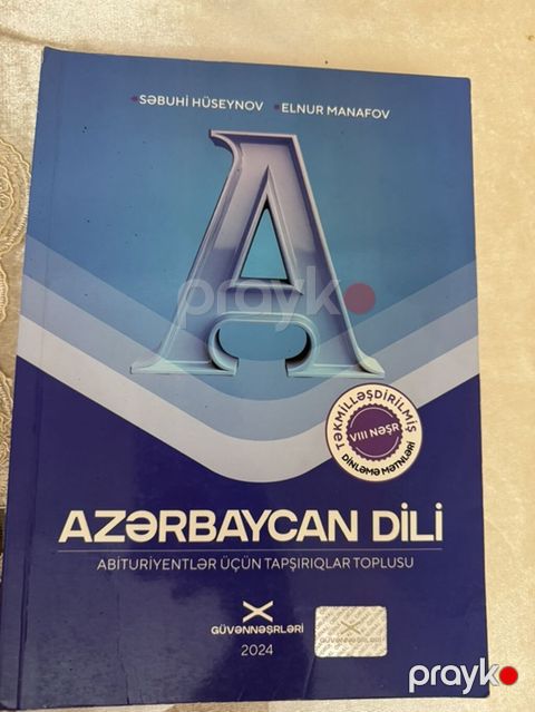 Məhsul: “Azərbaycan dili – Abituriyentlər üçün tapşırıqlar toplusu” — Bakı