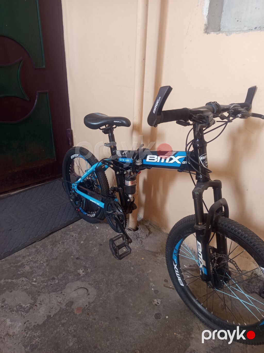 BMX GTR-102 qatlanan dağ velosipedi - Qatlanan — Dağ velosipedləri, Digah (3)