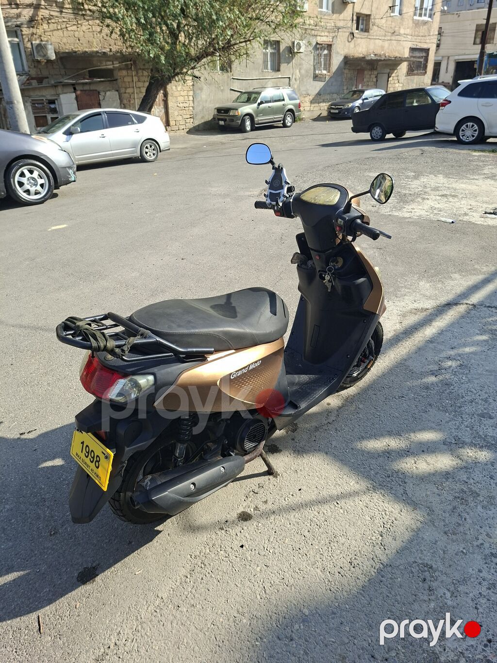 Moped satılır yamaha dogje 125 kub. 2023 Motor təzə yığılıb 3000 — Mopedlər və skuterlər, Xırdalan (4)