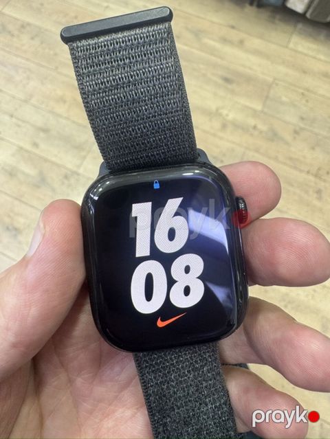 Apple Watch 10,46mm ideal veziyyetde karobka usb var 100pil — Bakı
