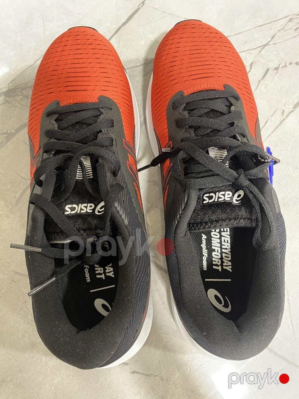 Asics GEL-Pulse 12 qaçış krosovkaları - Rəng: qara/qırmızı, ağ orta — Krossovkalar, Zaqatala (5)