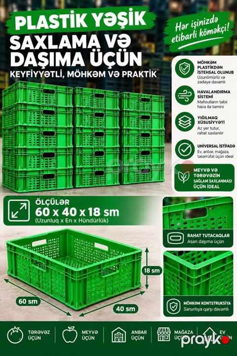 Meyvə yeşikləri — Bakı
