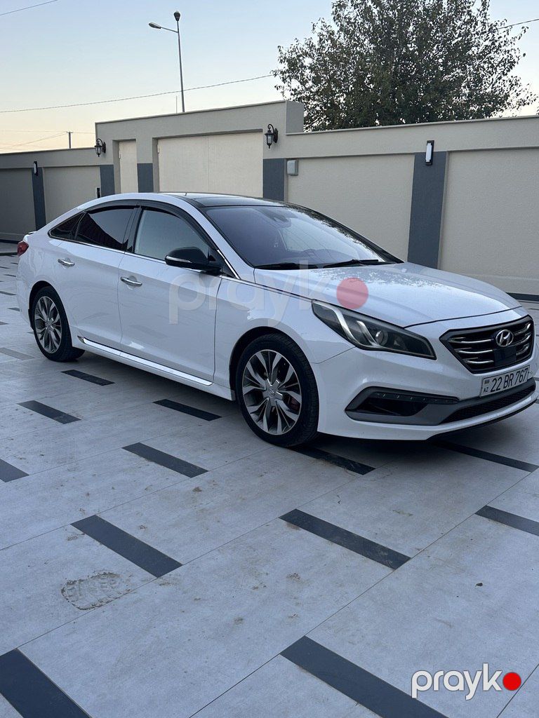 Hyundai Sonata, 2.0 L, 2015 il, 145 000 km — Avtomobillər, Goranboy (4)