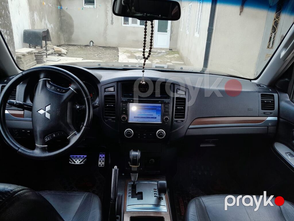 Mitsubishi Pajero GLS – tam ölçülü off-road SUV Xarici: - Kuzov: qara — Avtomobillər, Qusar (5)