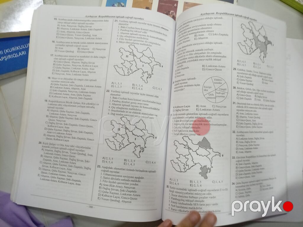 2si Biryerdə 7 AZN İçi tərtəmizdir Məhsul: “Test Toplusu – Coğrafiya — Kitablar, Digah (4)