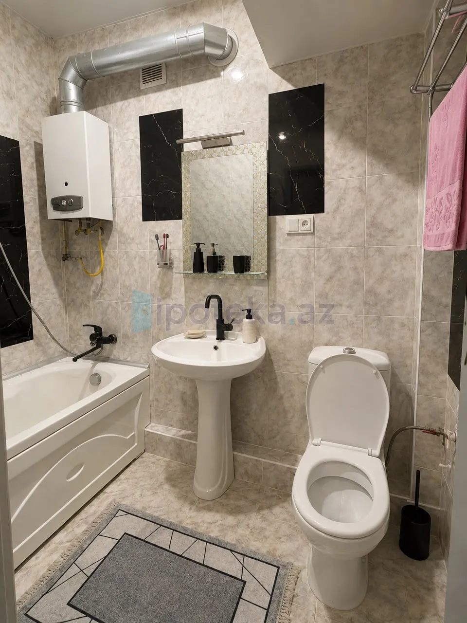 Satılır: 3 Otaq, Köhnə tikili, Yasamal r., 75.00 m² — Mənzil, Badamdar (6)