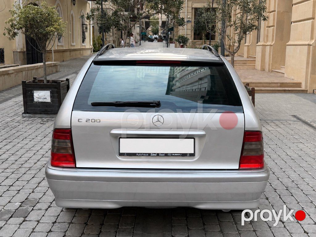 Mercedes C 200, 2.0 L, 2000 il, 198 000 km — Avtomobillər, Bakı (6)
