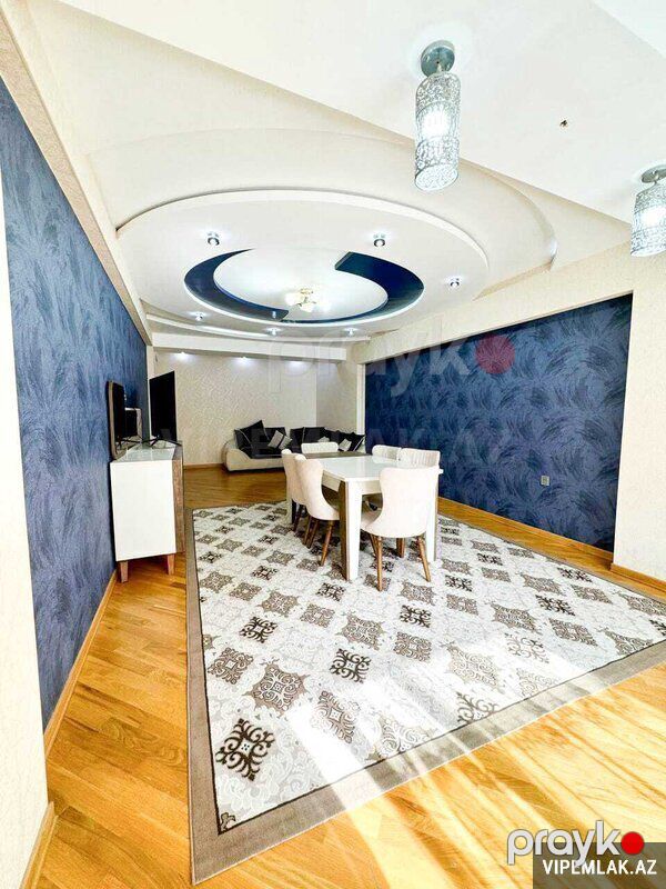 Yasamal rayonunda 3 otaqlı Yeni tikili Kirayə verilir, 100 m² — Mənzil, Bakı (2)