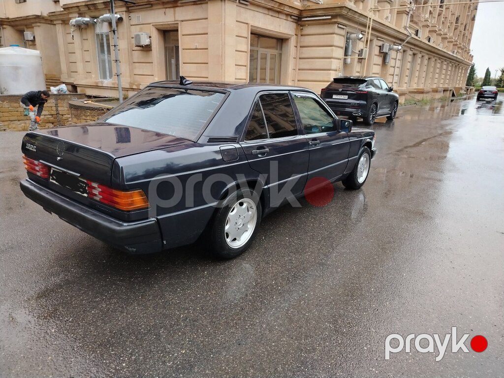 Mercedes 190, 2.0 L, 1991 il, 349 000 km — Avtomobillər, Bakı (4)