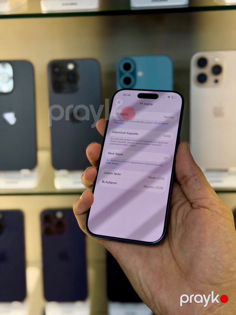 Apple iPhone 17 Pro Deep Blue 256GB/12GB — Smartfonlar, Bakı (5)