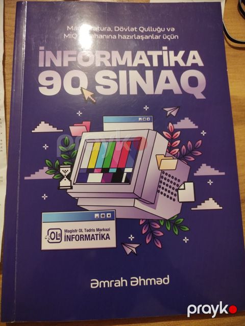 Məhsul: “İnformatika – 90 Sınaq” (Emrah Əhməd) Təsvir: - Magistr OL — Masazır