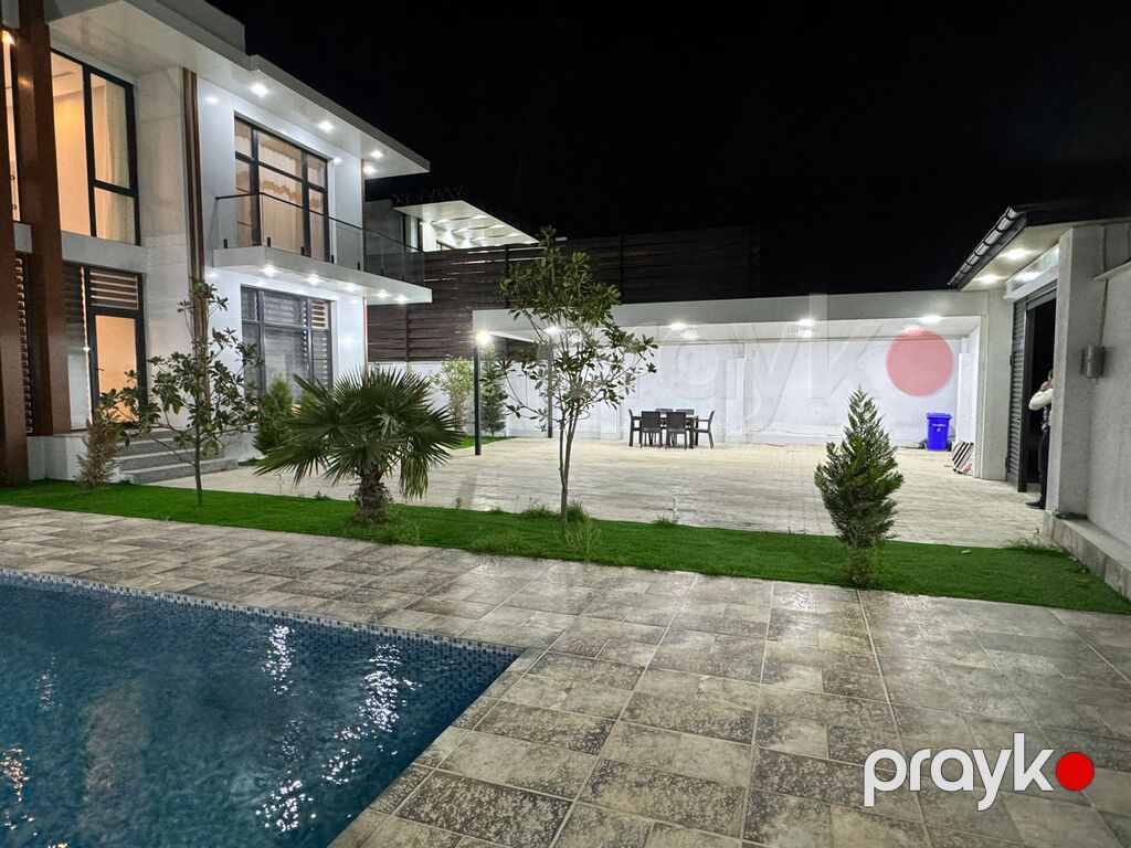 İcarəyə verilir 5 otaqlı həyət evi/bağ evi 400 m² — Ev, villa, Bakı (7)