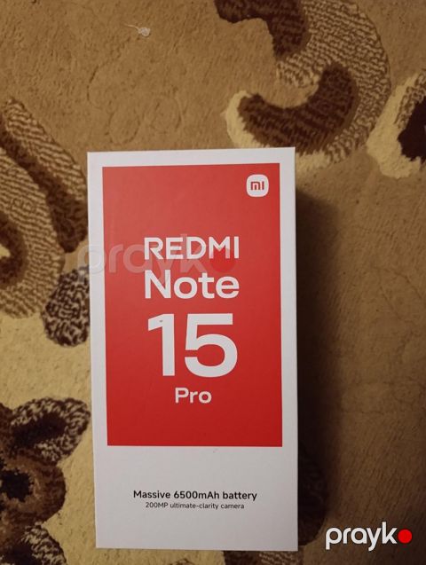 Xiaomi Redmi Note 15 Pro 5G Titanium color 512GB/12GB — Sumqayıt