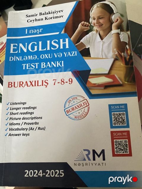 Məhsul: “English Dinləmə, Oxu və Yazı – Test Bankı” (I nəşr) — Digah