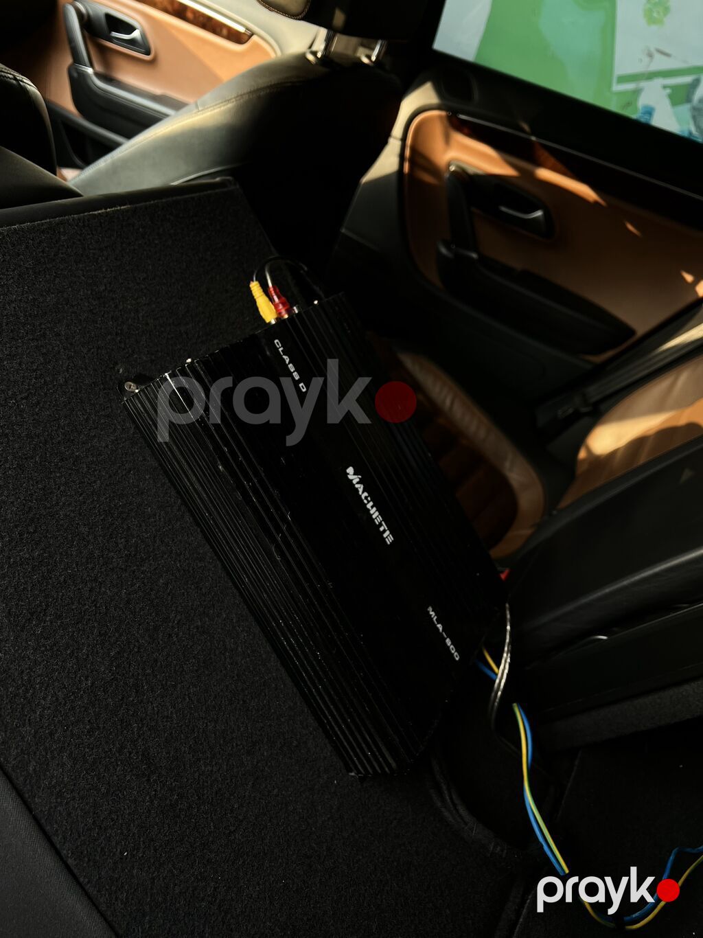 Machette 500 rms basovka satılır subwoofer ses sistemi monoblokla — Gücləndiricilər, qəbuledicilər və DAC, Masazır (3)