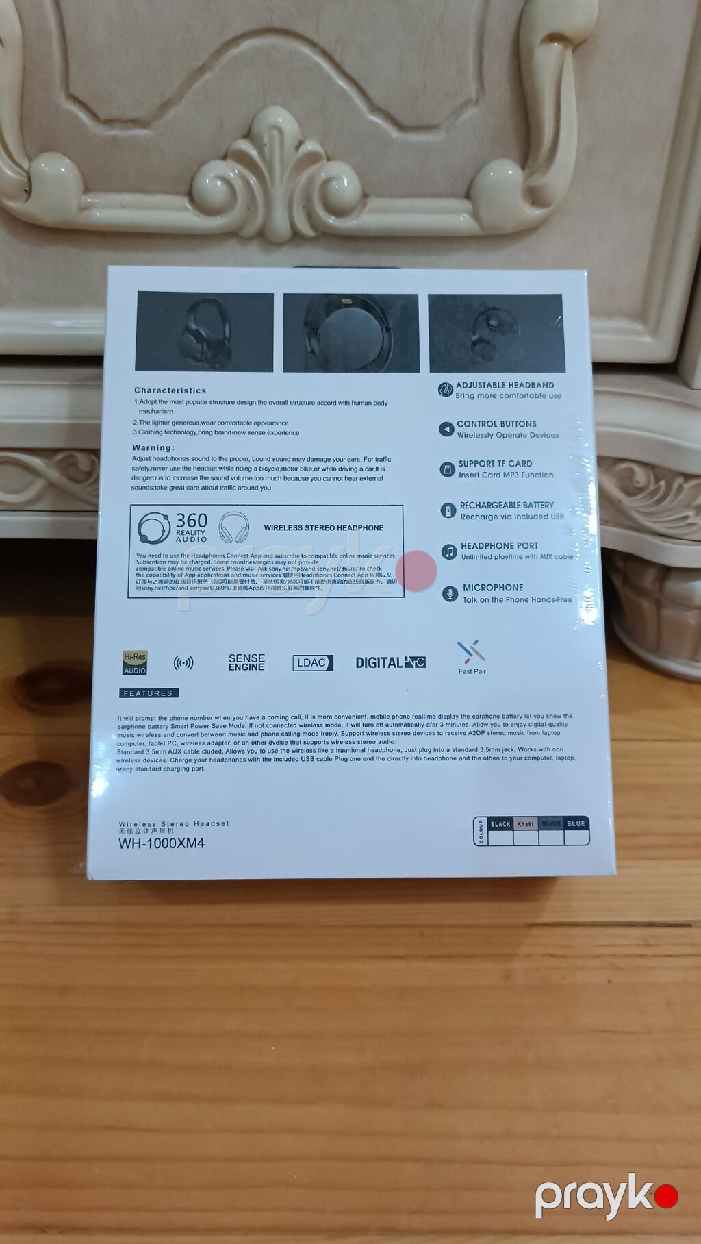 Məhsul: Sony WH-1000XM4 simsiz qulaqlıq Xüsusiyyətlər: - Aktiv — Qulaqcıqlar, Bakı (2)