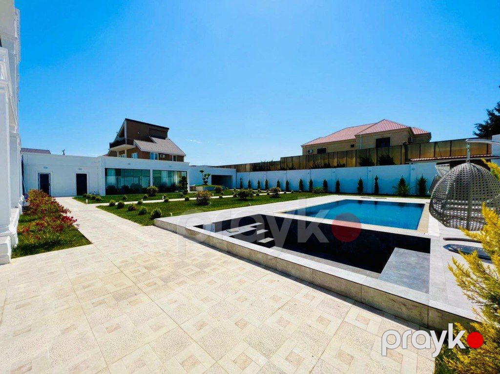 Satılır 6 otaqlı həyət evi/bağ evi 450 m² — Ev, villa, Bakı (7)
