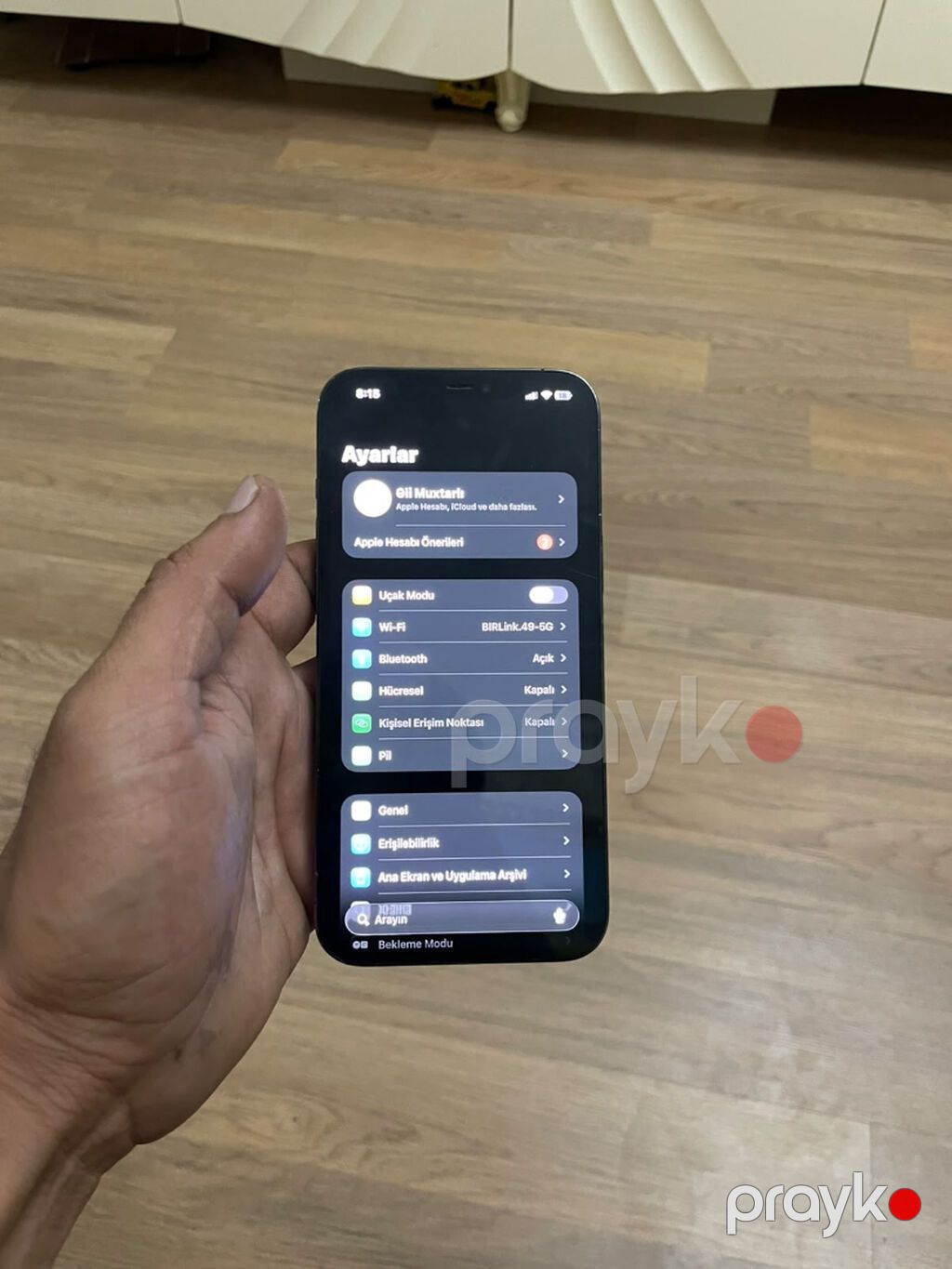 IPhone 12 Pro Max, 128 GB, Black Titanium — Apple iPhone, Gəncə (7)