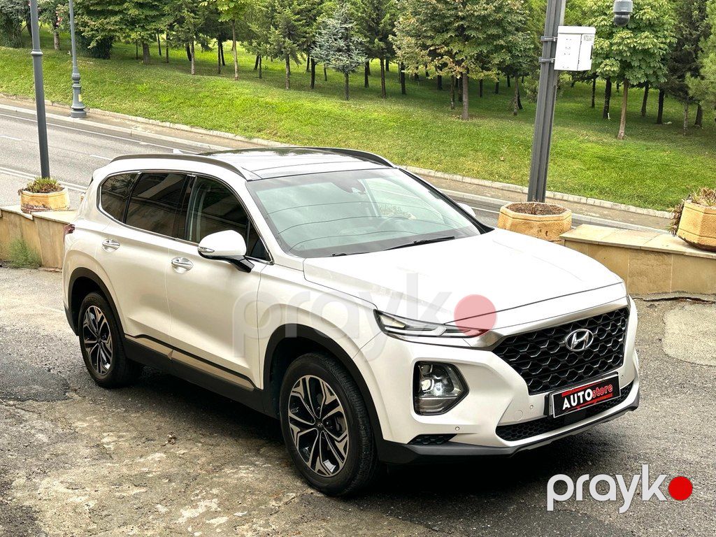 Hyundai Santa Fe, 2.0 L, 2018 il, 165 000 km — Avtomobillər, Bakı (6)
