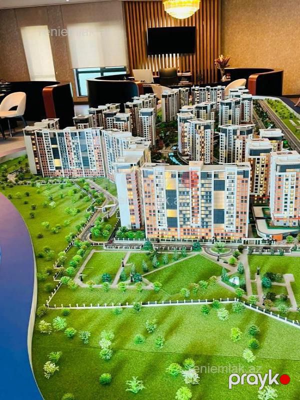 Satılır 4 otaqlı Bina evi menzil (Yeni tikili), 128 m², Nərimanov rayonu — Mənzil, Bakı (3)
