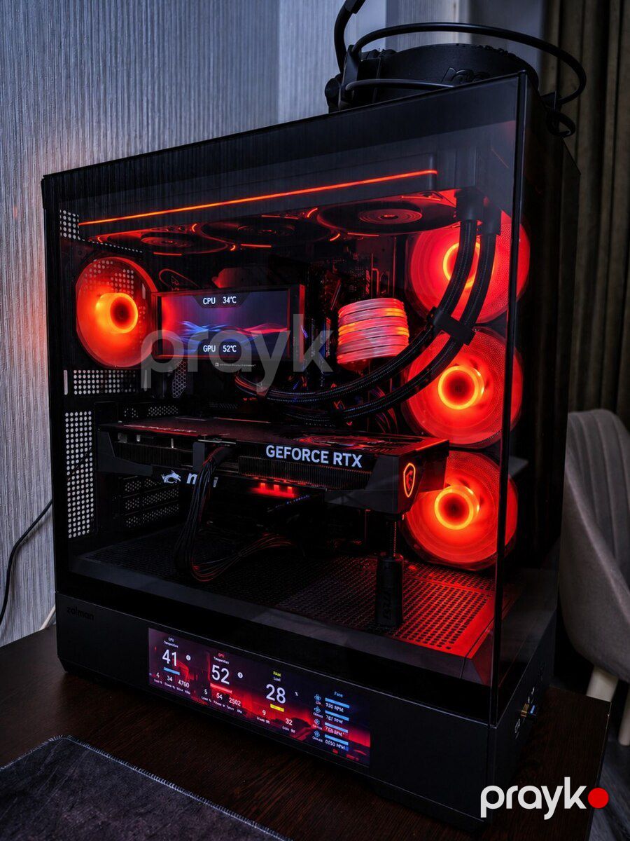 Gaming PC + Alienware OLED 360Hz i7-14700K RTX — Masaüstü kompüterlər, Bakı (4)
