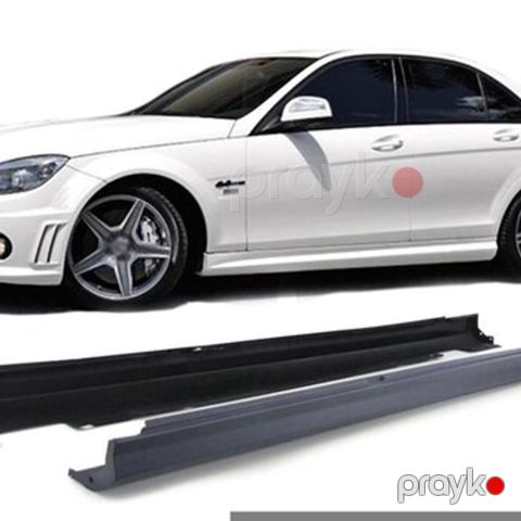 Mercedes W204, AMG yan ayaqaltısı və spoyleri — Bakı