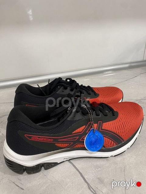 Asics GEL-Pulse 12 qaçış krosovkaları - Rəng: qara/qırmızı, ağ orta — Zaqatala