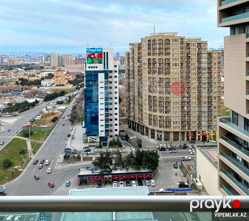 Yasamal rayonunda 2 otaqlı Yeni tikili Kirayə verilir, 103 m² — Mənzil, Bakı (6)