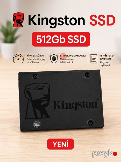 Kingston A400 512Gb SSD — Bakı