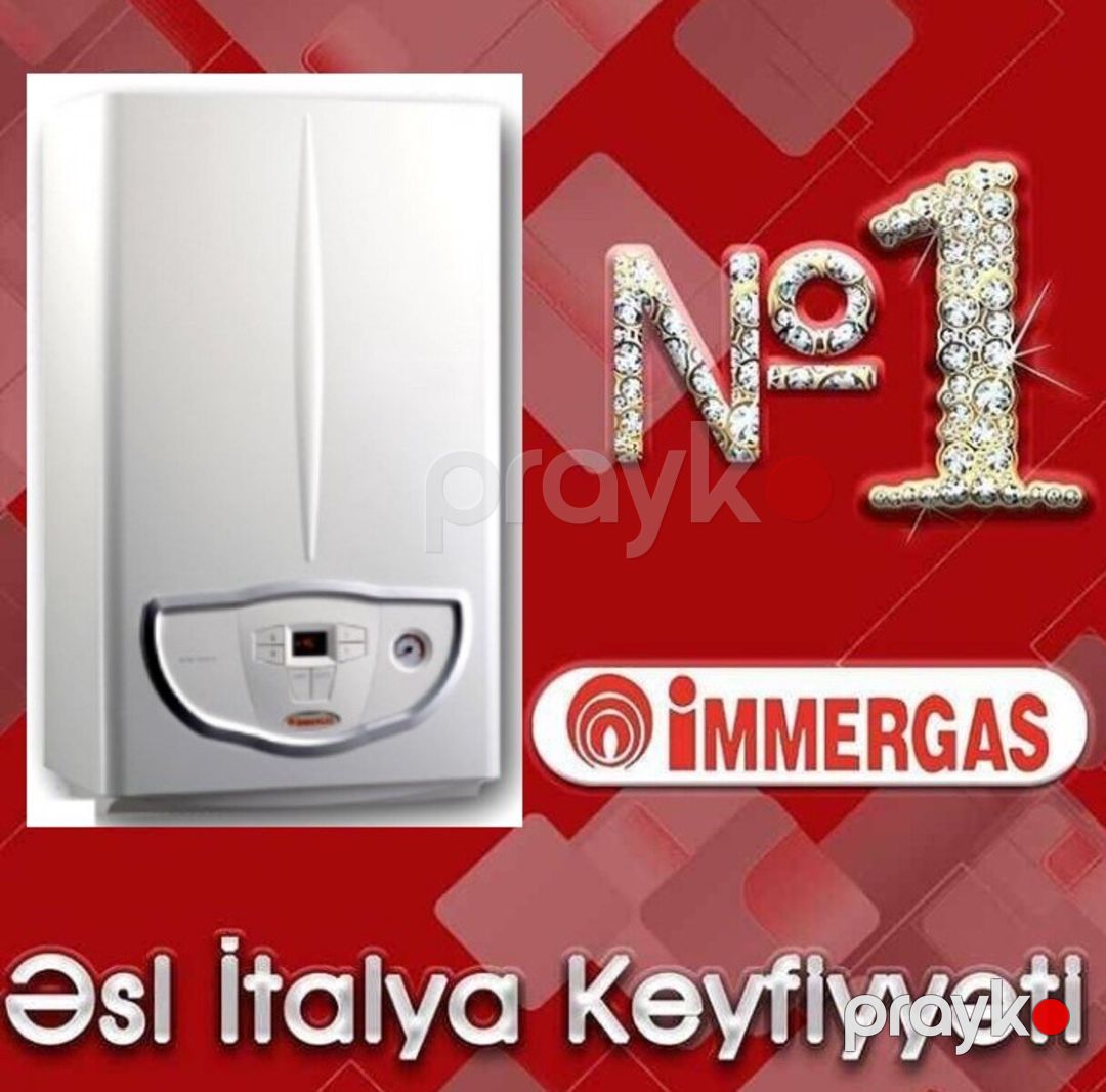 Kombi Immergas Mini Eolo — Təmir və inşaat, Bakı (5)