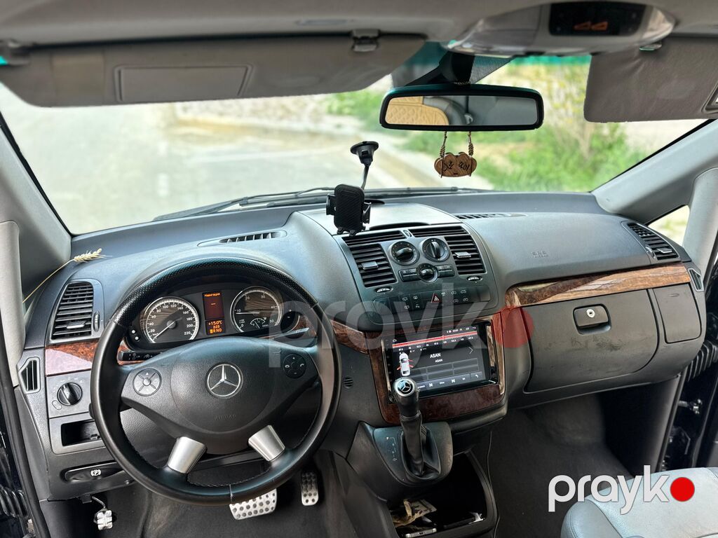 Mercedes-Benz Viano (W639) 2012 Avtomat 646 115 Pnevma Reys uste 7+1 — Avtomobillər, Bakı (8)