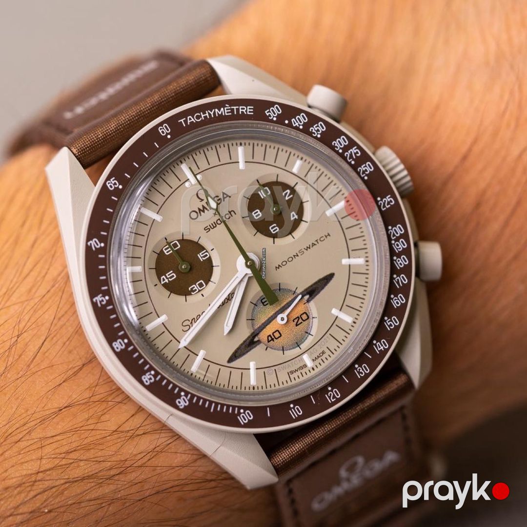 Omega Swatch Moonswatch Mission to Saturn qol saatı — Şəxsi əşyalar, Bakı (3)