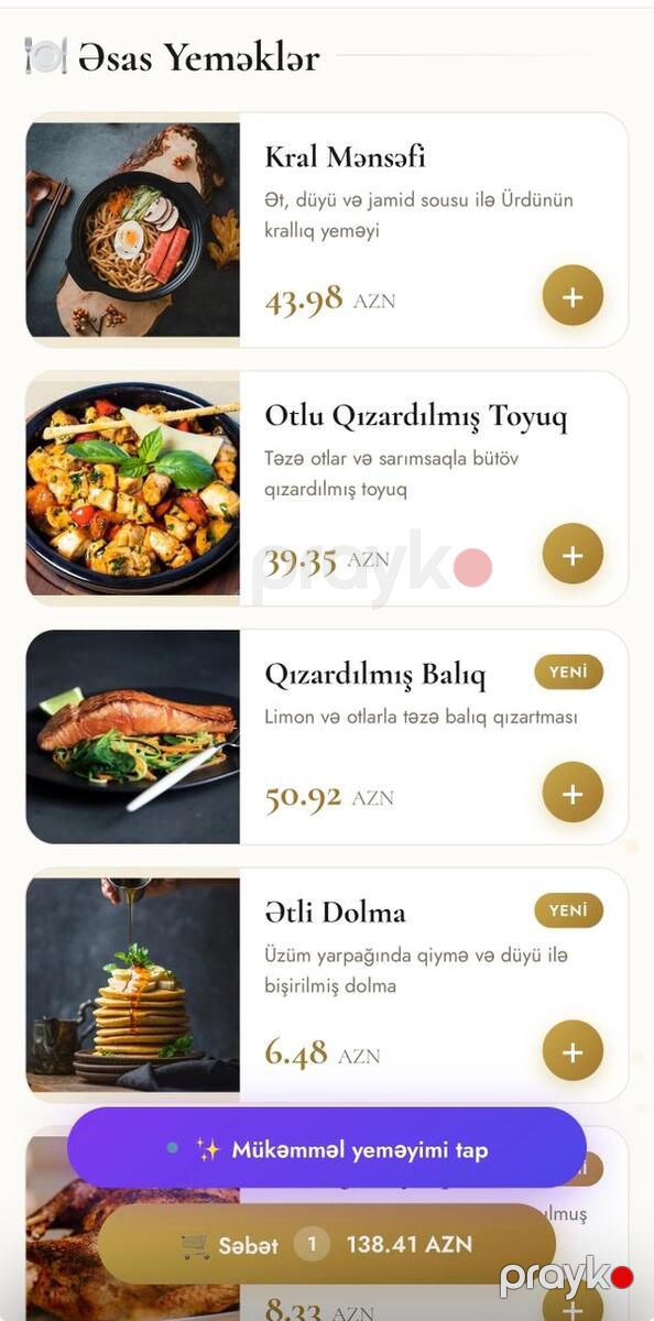 Restoranlar üçün AI dəstəkli QR menyu sistemi — Reklama, IT, marketing, Bakı (3)