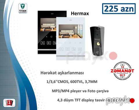 Domofon "Hermax Hr-la" — Bakı
