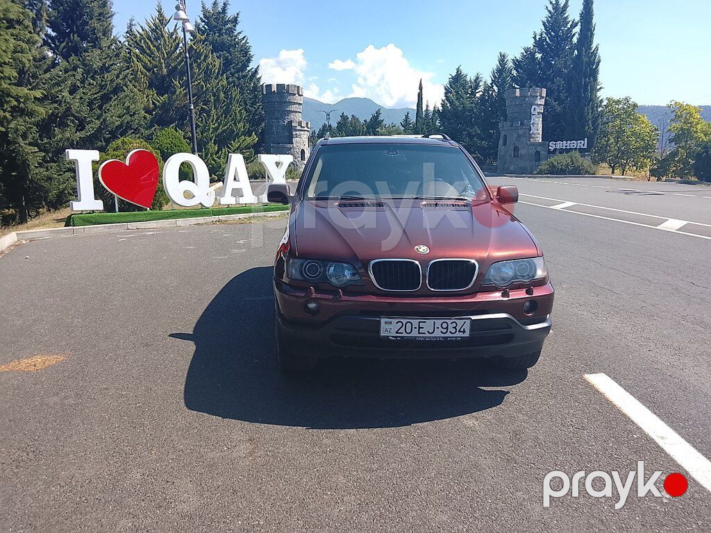BMW X5, 3.0 L, 2000 il, 245 450 km — Avtomobillər, Qax (3)