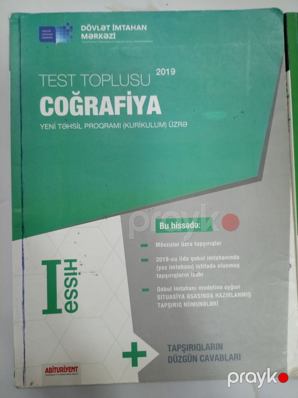 2si Biryerdə 7 AZN İçi tərtəmizdir Məhsul: “Test Toplusu – Coğrafiya — Kitablar, Digah (2)