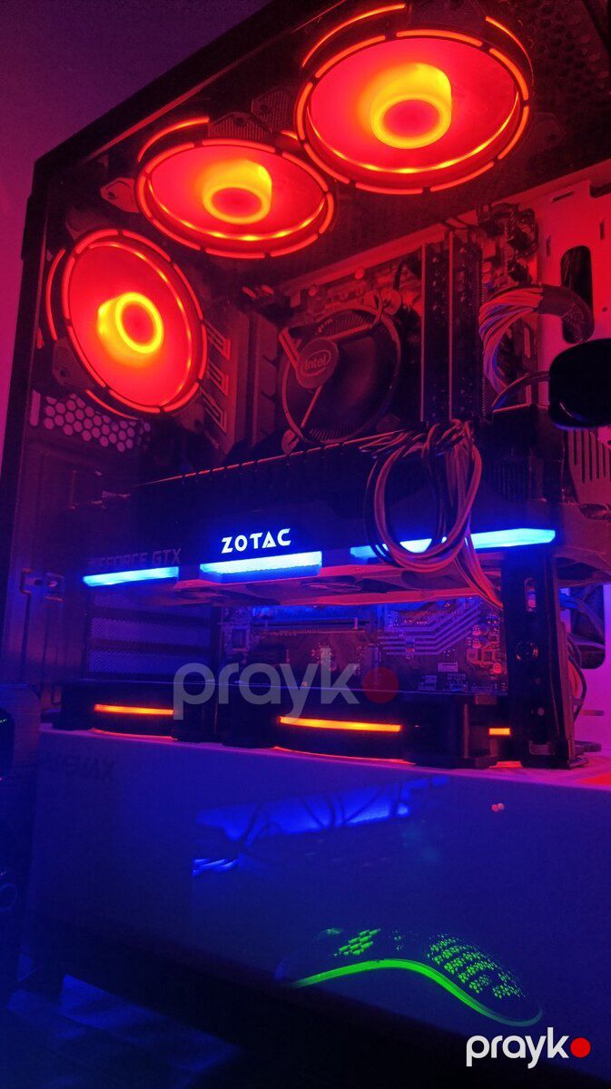 GTX 1080 ti 11GB 352 bit Zotac 3 Kullerli — Kompüterlər və noutbuklar, Bakı (2)