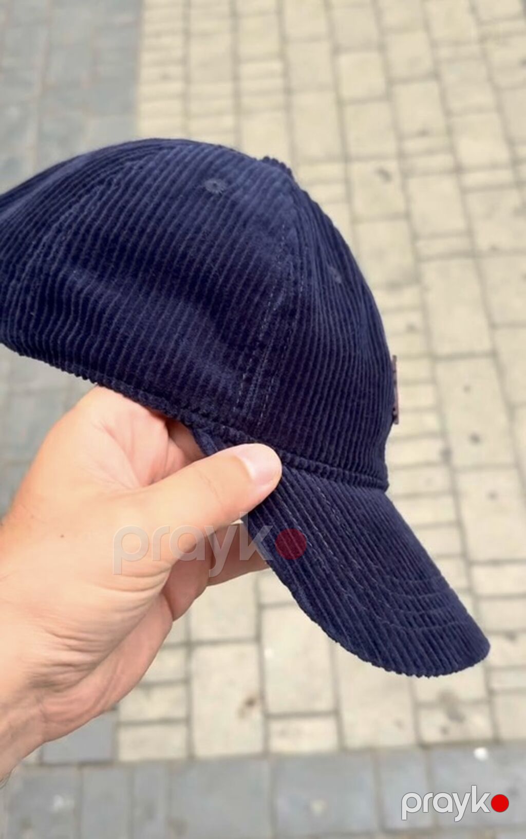 Körpüşonlu korduroy beysbol papağı - Material: qalın, yumşaq korduroy — Baş geyimi, Bakı (2)