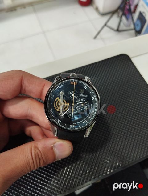TAG Heuer kişi qol saatı – Tourbillon üslublu skelet detalli kronoqraf — Bakı