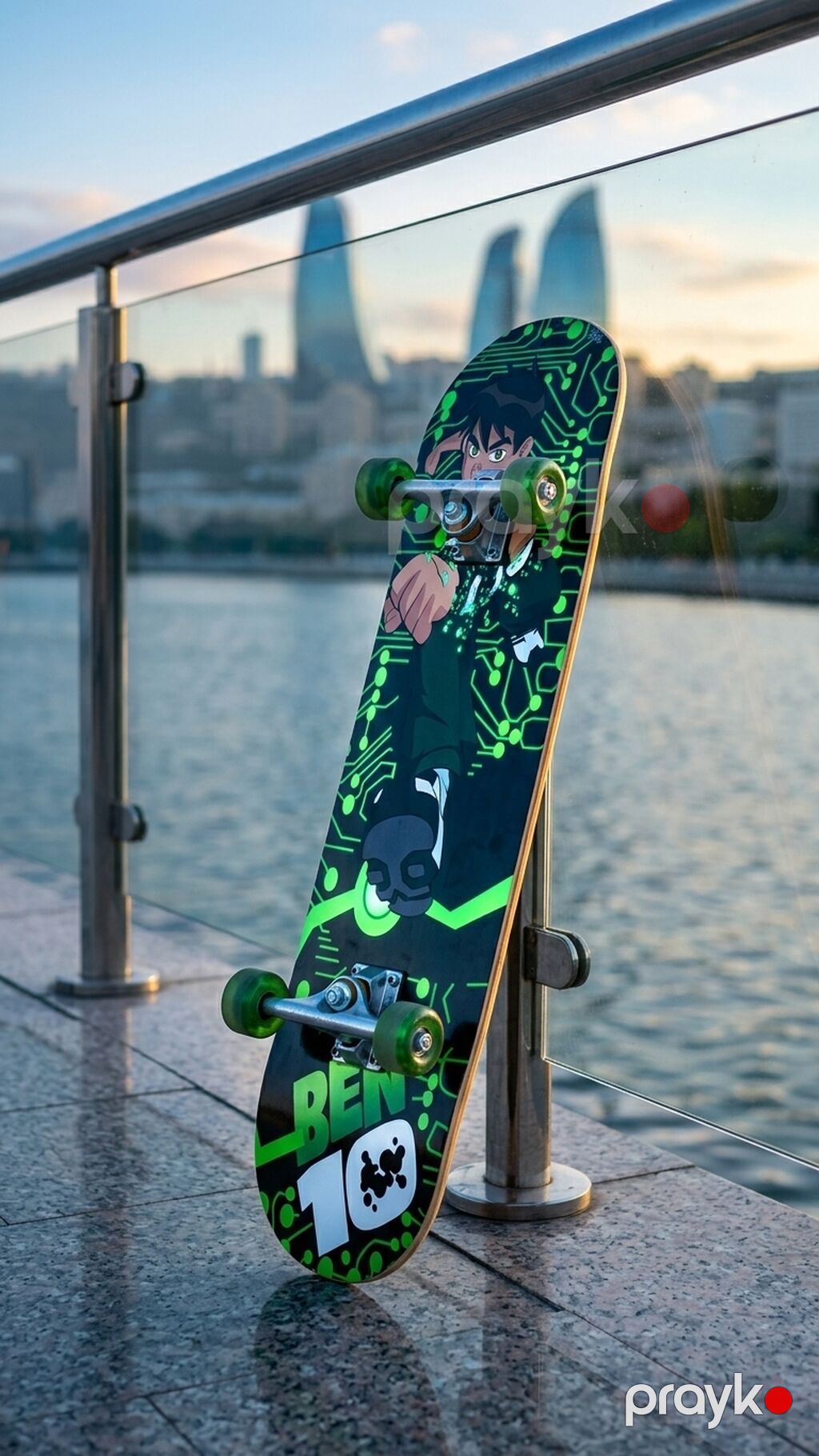 Uşaq və Yeniyetmə üçün Ben 10 Skeytbord (Skateboard) Skeyt 28₼ yox — Skeytbordlar, Güzdək (2)