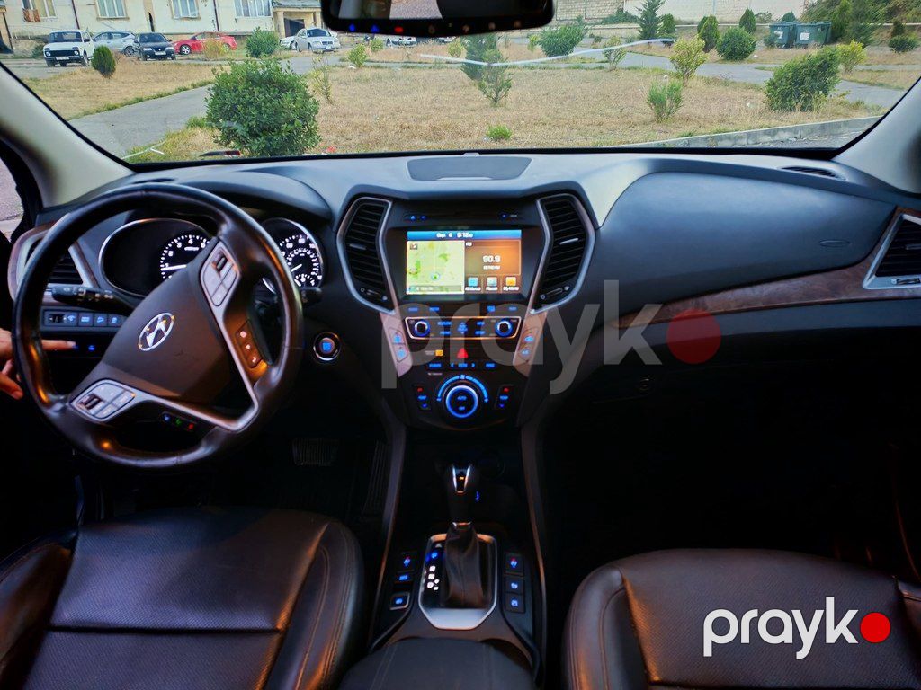 Hyundai Santa Fe, 2.0 L, 2018 il, 129 000 km — Avtomobillər, Bakı (10)